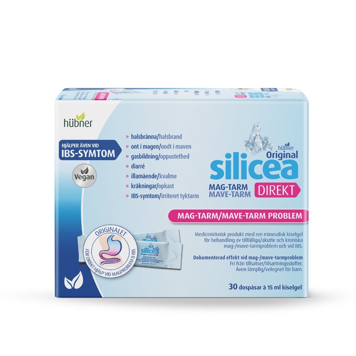 Silicea Mag-Tarm DIREKT 30 dospåsar