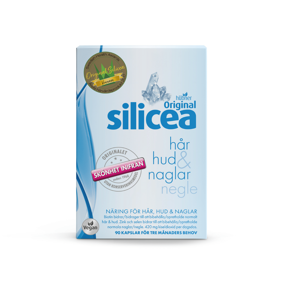 Original Silicea kapslar produkt framifrån