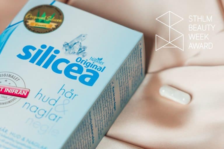 Förpackning Original Silicea kapslar med kapsel bredvid